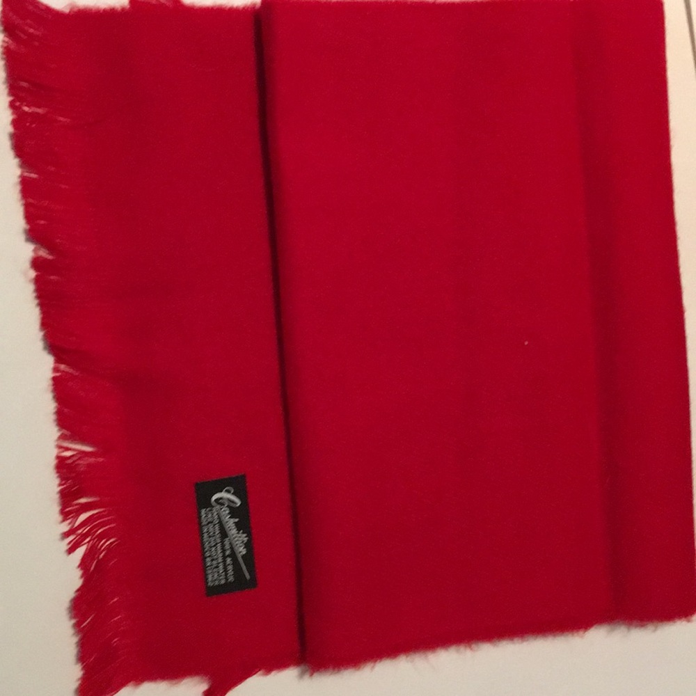 Red scarf
